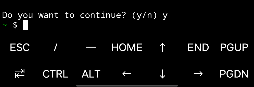 Granting Termux storage access